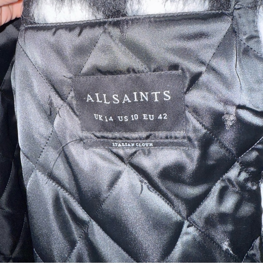 All Saints Eda Coat - Picture 9 of 10